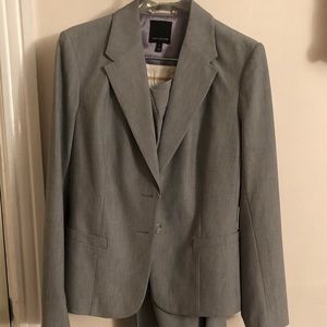 Light gray pant suit set from the limited